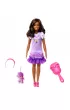 Moja Pierwsza Barbie Lalka + piesek HLL20 Mattel