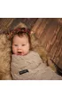 LullaLove Kocyk z weny merino - be, kolekcja premium