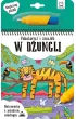 Pokoloruj i znajd� w d�ungli. Malowanka z pisakiem wodnym