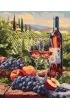 Ideyka Malowanie po numerach - Wino owocowe 40x50cm
