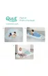 Quut Mata do zabawy piankowa podogowa Chmurka Playmat Dusty blue