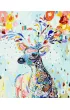 Twoje Hobby Malowanie po numerach - Kolorowy jele� 40x50cm