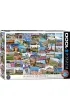 Puzzle 1000 el. Globetrotter - France Eurographics