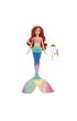 Disney Princess Arielka Syrenka z funkcj Lalka HPD43 Mattel