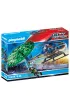 Playmobil City Action Policyjny �mig�owiec: Ucieczka ze spadochronem 70569