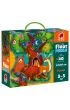 Puzzle pod�ogowe Zwierz�ta le�ne RK7010-04 Roter Kafer