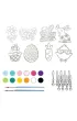 Zestaw diy witra�e wielkanocne 30 szt dpCraft