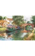 Puzzle 4x500 Spokojna woda 113738 Gibsons