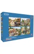 Puzzle 4x500 Spokojna woda 113738 Gibsons
