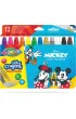 Patio Kredki �elowe wykr�cane Colorino Kids Mickey 12 kolor�w