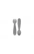Ezpz Komplet silikonowych sztucw Mini Utensils szary