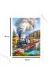 Puzzle 200 el. Poci�g Castorland