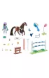 Playmobil Horses of Waterfall Zoe i Blaze z przeszkodami 71355