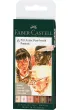 Faber-Castell Pisaki Pitt Artist Pen B Portrait 6 szt.
