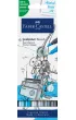Faber-Castell Pisak dwustronny Goldfaber design 6 szt.