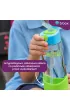 b.box Butelka na wod� tritanowa z s�omk� Emerald Forest 600 ml