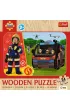 Puzzle drewniane 24 el. Niesamowity Stra�ak Trefl