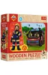 Puzzle drewniane 24 el. Niesamowity Stra�ak Trefl