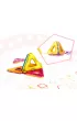 Klocki magnetyczne edukacyjne magical sticks MAGICAL MAGNET 40 element�w