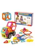 Klocki magnetyczne edukacyjne magical sticks MAGICAL MAGNET 40 element�w