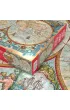 Puzzle 2000 el. Great Discoveries World Map CherryPazzi