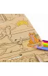 Ekopuzzle 12 x 2 el. Dinozaury i ich dzieci Muduko