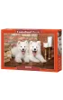 Puzzle 1000 el. Samoyed Puppies Say Hello Castorland