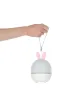Lampka nocna projektor gwiazd LED USB obrotowy 6 motyw�w pilot kr�lik