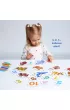 CzuCzu Puzzle do pary Cyferki 3+ Bright Junior Media