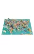 Puzzle edukacyjne z figurkami 3D Dinozaury 6+ Janod