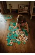 Puzzle edukacyjne z figurkami 3D Dinozaury 6+ Janod