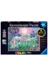 Puzzle 100 el. �wiec�ce w ciemno�ci - Jednoro�ce w blasku ksi�yca Ravensburger