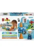 LEGO DUPLO Niebieski motocykl policyjny 10471