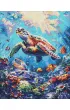 Ideyka Diamentowa mozaika - Morski spok�j 40x50cm
