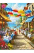 Puzzle 1000 CherryPazzi Umbrella Alley� 31322�