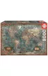 Puzzle 8000 el. Mapa historyczna �wiata Educa