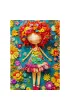 Puzzle 1000 Kolorowa lalka Enjoy