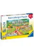 Puzzle 2x24 el. Dzie� w zoo Ravensburger