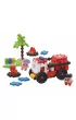 Mini Waffle City Klocki konstrukcyjne Mini Waffle 80 element�w City W�z Stra�acki MARIOINEX 903193