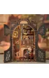 Puzzle Miniaturowy domek mini Book Nook Salonik Hrabiego Kota Habarri