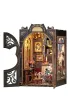 Puzzle Miniaturowy domek mini Book Nook Salonik Hrabiego Kota Habarri