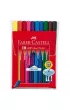 Faber-Castell Flamastry Grip w etui 10 szt.