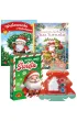 Pakiet: �wi�teczna przygoda elfa Tuptusia, Piotru� i Pami�� �wi�ta, Malowanki z Miko�ajem. Choinka, Zestaw kreatywny „Paint your own Santa Claus”