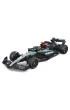 Formula With Helmet & Plastic Stand Mercedes-Amg Bburago