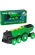 Lokomotywa klasyczna zielona 33593 Brio