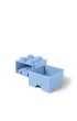 Szuflada klocek LEGO Brick 4 Jasnoniebieska