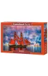 Puzzle 1000 el. Czerwona fregata Castorland