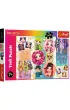 Puzzle 200 el. Przyja�� Rainbow High Trefl