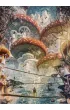 Puzzle 1000 el. Miasta przysz�o�ci, Kraina grzyb�w Heye