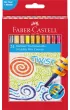 Kredki woskowe wykr�cane 24 szt FABER CASTELL